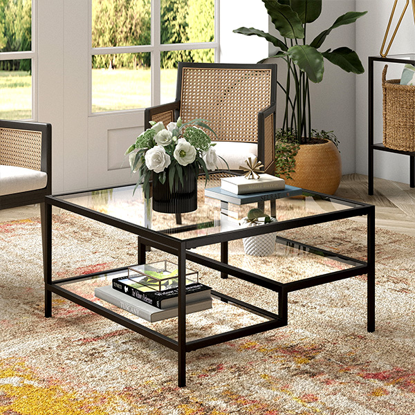 Selena Square Center Table & Set