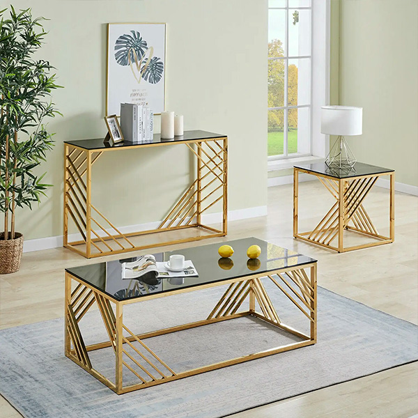 Syde Cross Center Table & Set
